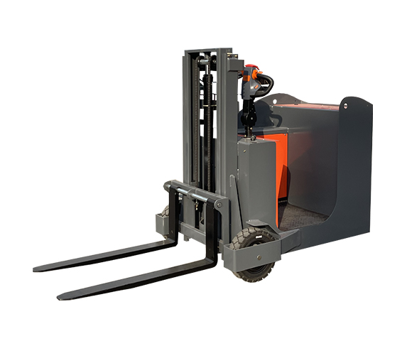 24V 1.2噸電轉向站架式堆垛車